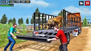Farm Animals Transport cargo 2025 🚚🐅  Animal Transporter Truck Driving Simulator  Android Gameplay#4 screenshot 3