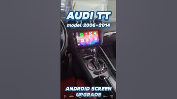AUDI TT Mk2 2006-2014 | Android Head Unit Infotainment System #shorts #shortsviral