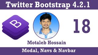 Bootstarp 4.2.1 Part 18 :: Modal, Navs & Navbar