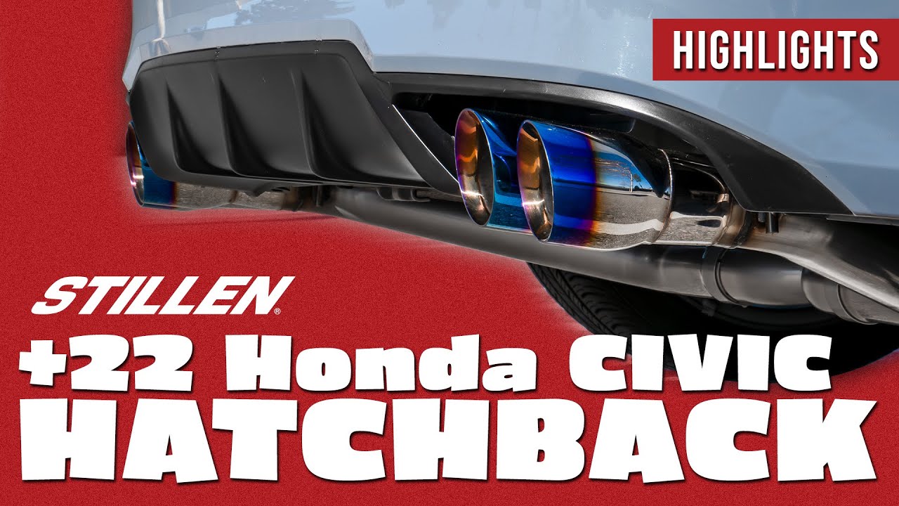 Feel the Power: 2022+ Civic Hatchback Gets the STILLEN Treatment