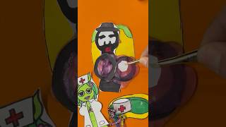 Incredibox Sprunki Cosmetics Surgery Jiggly Balloon Black & Vineria Doctor Squishy Paper