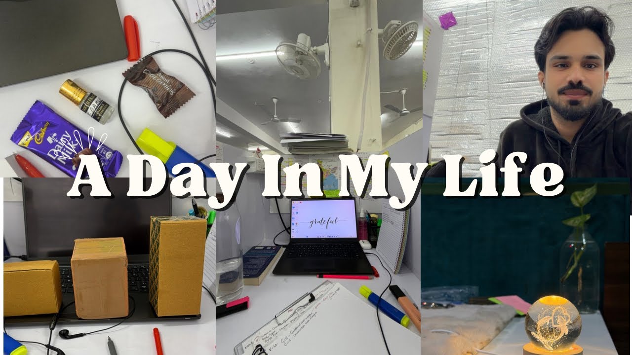A Day in My Life | Punjab Govt Job Preparation | Library Study Vlog 