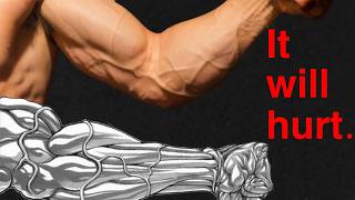 This FORCED my forearms to grow.