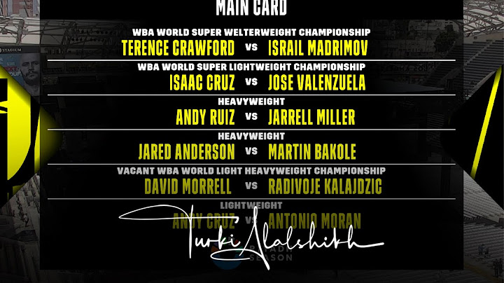 #RiyadhSeasonCard | Full Fight