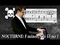 ESCAPING FATE? - Chopin Nocturne F minor Op 55 no 1 - Analysis