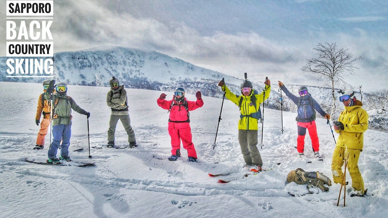 【backcountry skiing㉟】暖気後の札幌
