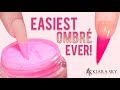 😍 Ombre Nail Tutorial For Beginners 💅🏼 l  Easiest Baby Boomer Using Dip Powder 🎉