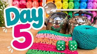 Wait, What Happens Next? Drunken Granny Chaos Blanket Day 5!
