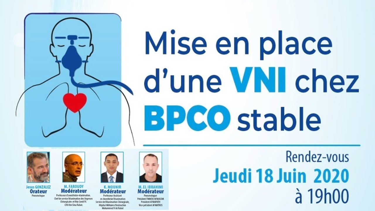 Mise en place d'un VNI chez BPCO stable