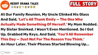 At Our Family Reunion, My Uncle Clinked His Glass And Said, ‘Let’s All... - Best Reddit Stories