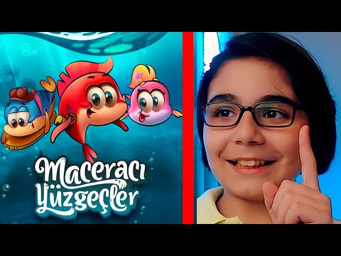 MACERACI YÜZGEÇLER SİNEMA FİLMİ ÇİZGİ FİLM minikacocuk  @BaranKadirTekin