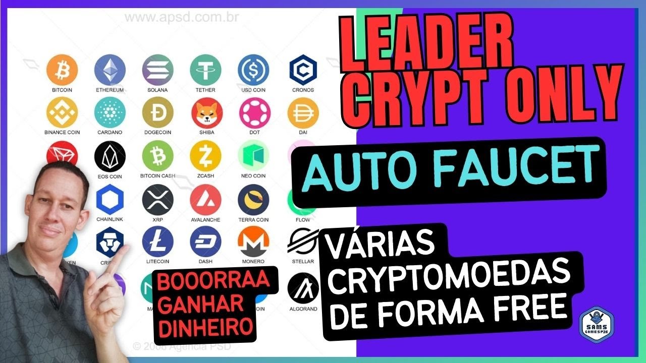 Leader Crypto Only Auto Faucet Topíssimo - YouTube