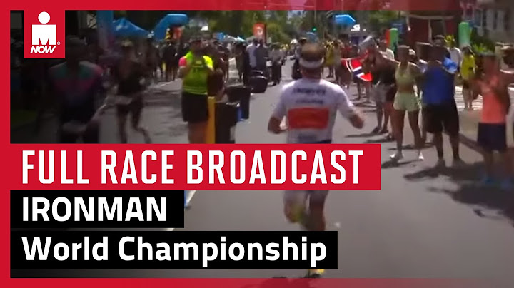 2022 VinFast IRONMAN World Championship Pro Men's Live Race Coverage