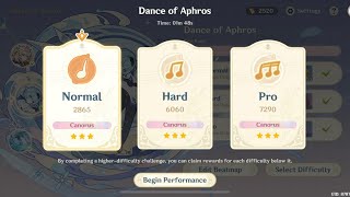 genshin Impact Windblume Event dance Of Aphros 100