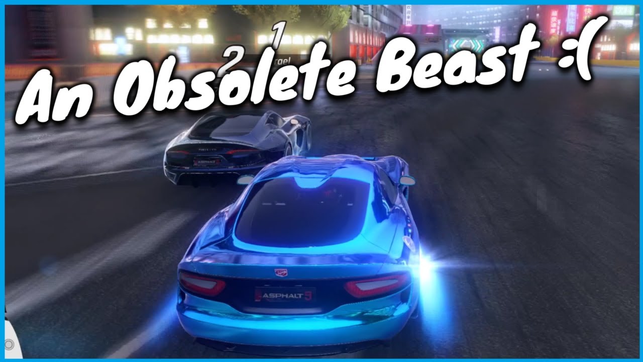 Устаревший зверь :( | Asphalt 9 4* Golden Dodge Viper GTS Мультиплеер