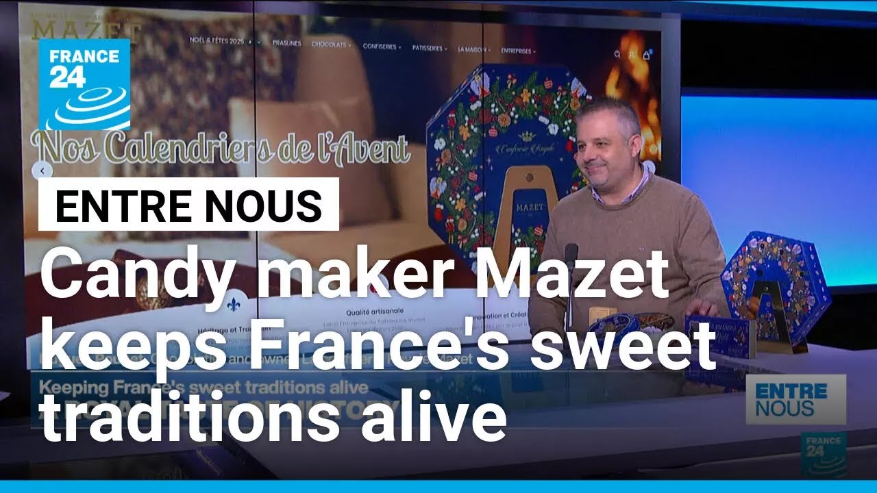 A royal taste of history: Candy maker Mazet keeps France's sweet traditions alive • FRANCE 24