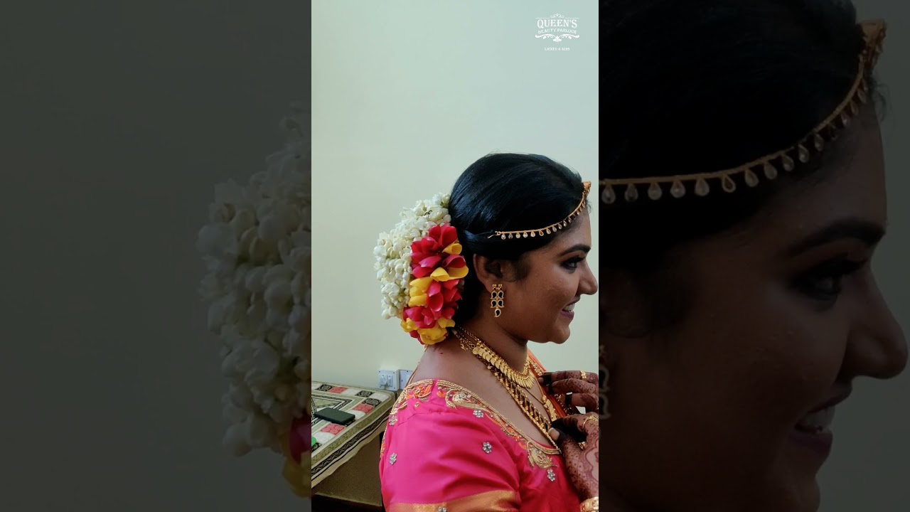 Kerala Hindu Traditional Bridal Makeup | Brides Of Kerala | Queen's Tripunithura