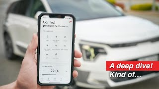 2023 Kia Niro EV | Demo of infotainment and car settings