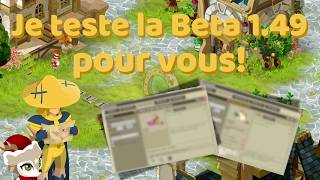 Je teste la Beta 1.49 et l'encyclopédie pour vous!! - Dofus Retro - Serveur Beta