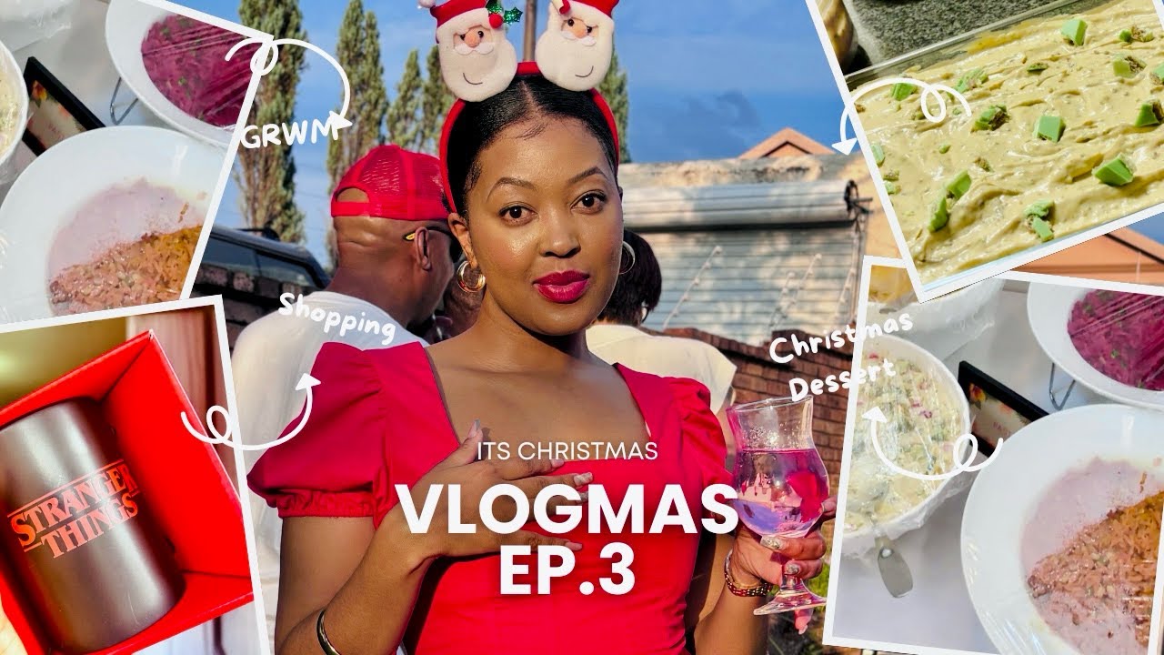 It’s Christmas!| Haul| Dessert Making| Attempted GRWM|