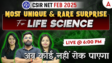 CSIR NET FEB 2025 | Exclusive Life Science Insights | Biggest Surprise for CSIR NET Aspirants |