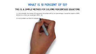 10 Percent of 50