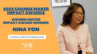 2022 Women United Impact Award Winner - Nina Yon