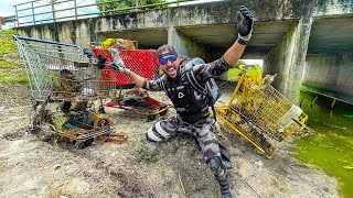 Treasure Hunting Worlds Most TOXIC Urban Creek!! (major pollution issue)