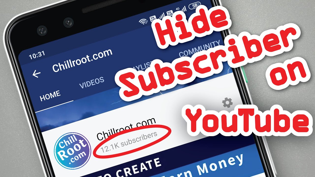 Hide Subscriber Count - How To Hide Subscriber on YouTube - Hide Your