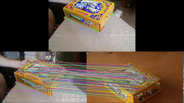 OpenCV tutorial: Real Time pose estimation of a textured object (SIFT)