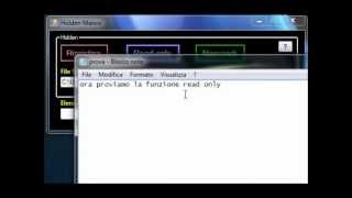 Visual Basic 2010 Hidden MaNOs