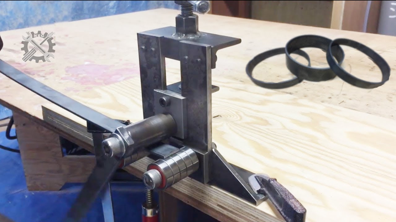 Making a Metal Roller Bender (Ring Rolling Machine) 