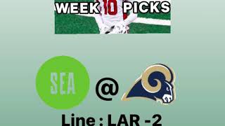 NFL Week 10 picks | straight up, against the speed and teasers