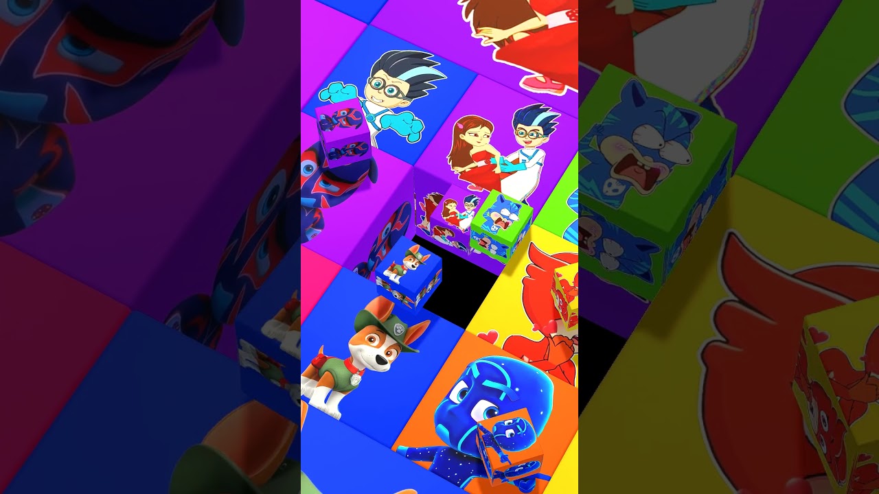 Pj Masks Romeo Lab 🤖 - 3D Block Animation 