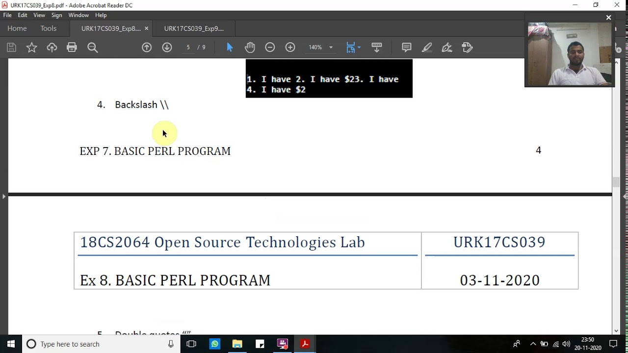 BASIC PERL PROGRAM - YouTube