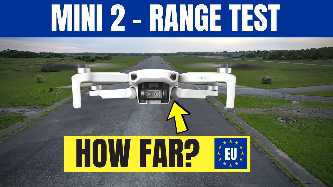 DJI Mini 2 Range Test Europe (CE) - Better Range Than DJI Mini 3