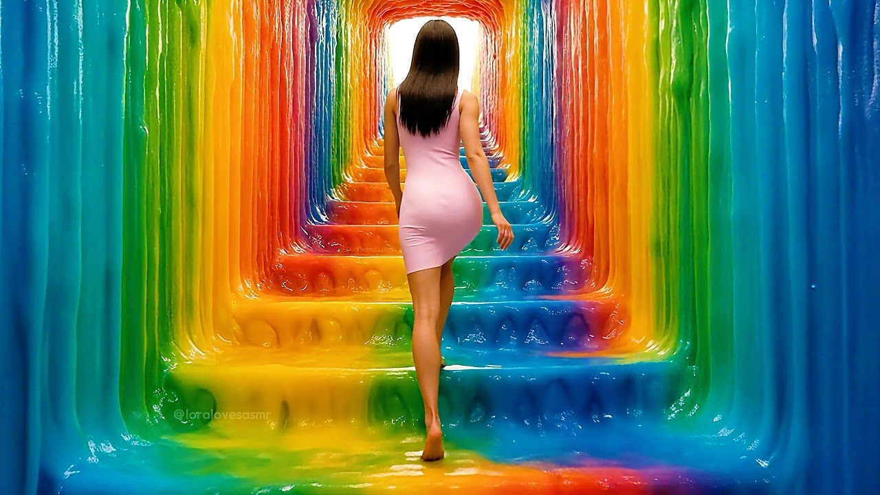 Which Dream Staircase Would You Take? ☁️✨ | Ultimate Oddly Satisfying AI ASMR