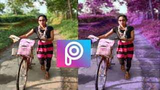 ,🔥PicsArt photo editing Ek siting me color chench