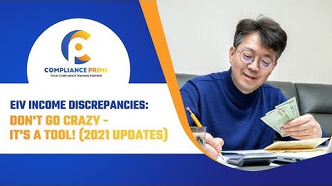 EIV INCOME DISCREPANCIES: DON