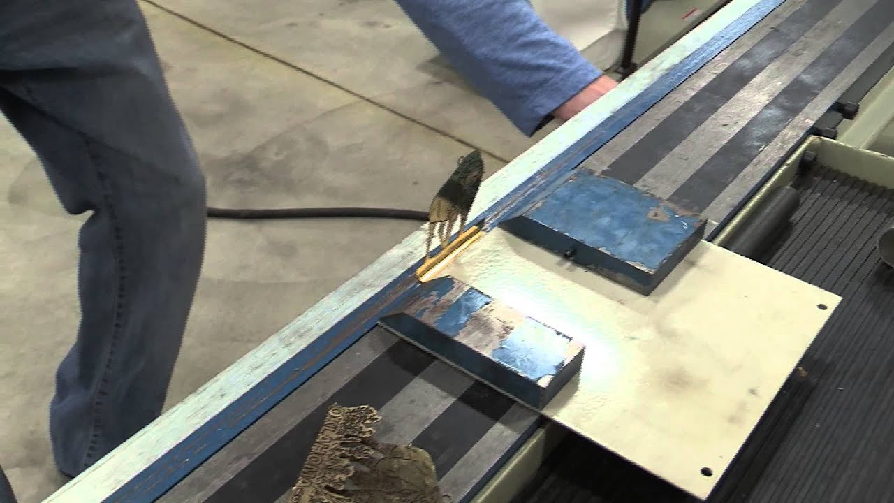 Baileigh Magnetic Brake BB-4816M Bending Tiny Oklahoma Ornaments