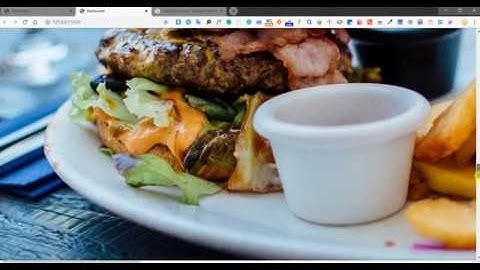 Restaurant Website Design | Restaurant Website | Responsive Restaurant Website | Part-2