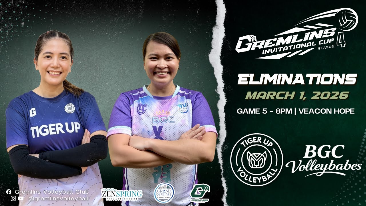 TIGER UP VS BGC | GREMLINS INVITATIONAL CUP SEASON 4