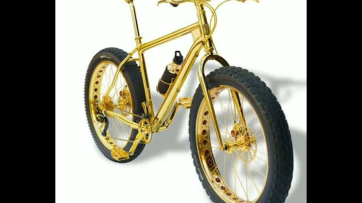 24K Gold Extreme Mountain Bike  $1.000.000 - by Dean