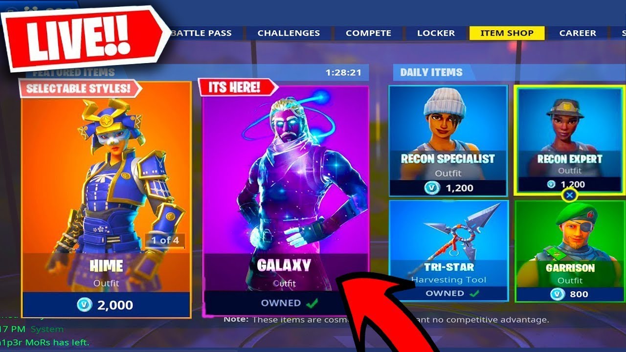 *NEW* FORTNITE ITEM SHOP COUNTDOWN! RECON EXPERT COMING BACK?! (Fortnite Battle Royale) June 8th