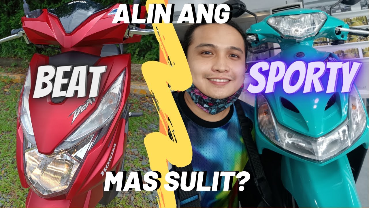 HONDA BEAT FI VS YAMAHA MIO SPORTY YouTube