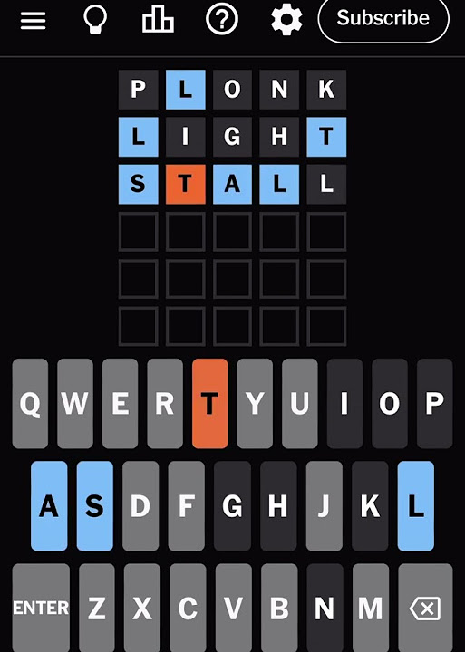 7th January wordle YouTube