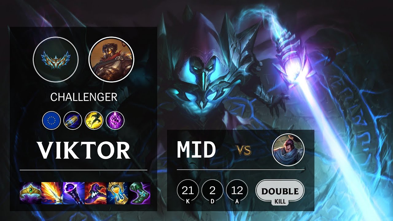 Viktor Mid vs Yasuo - EUW Challenger Patch 12.3