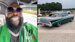 Celebrity Rick Ross Buys Last Years Winning Old School After His 2nd Annual Car Show! 🚘 Wealth