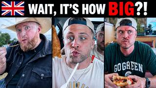 British Tourists Ordered A Normal American Burger… And THIS Happened - British reaction