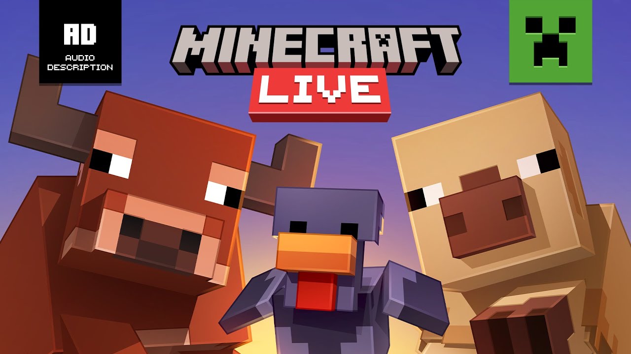 [Audio Description] Minecraft LIVE - March 2025 - Audio Description